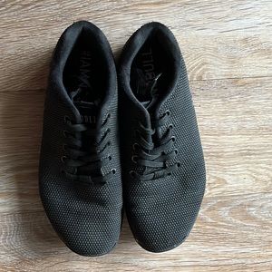 All black nobull trainers!